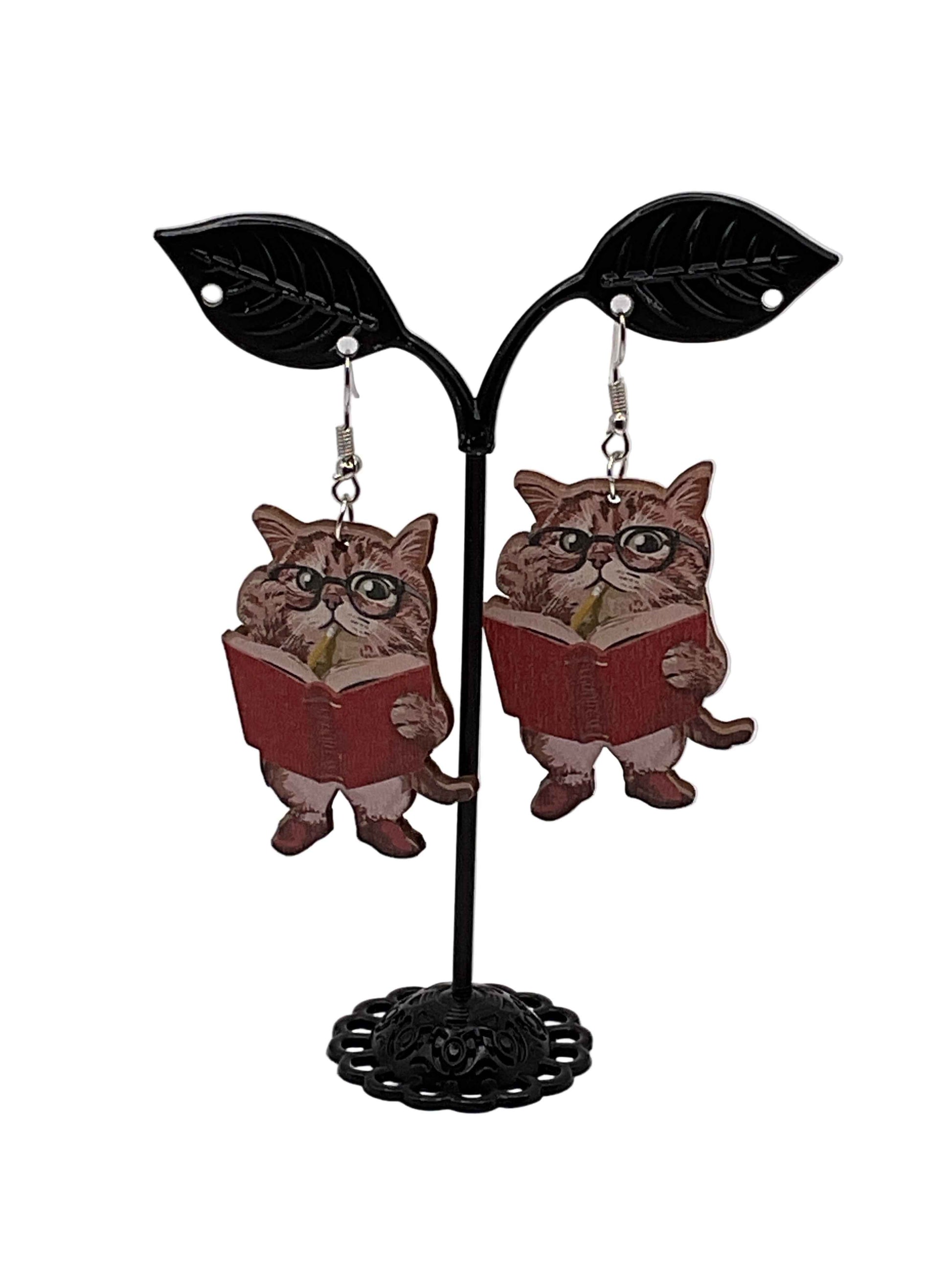 Cat earrings
