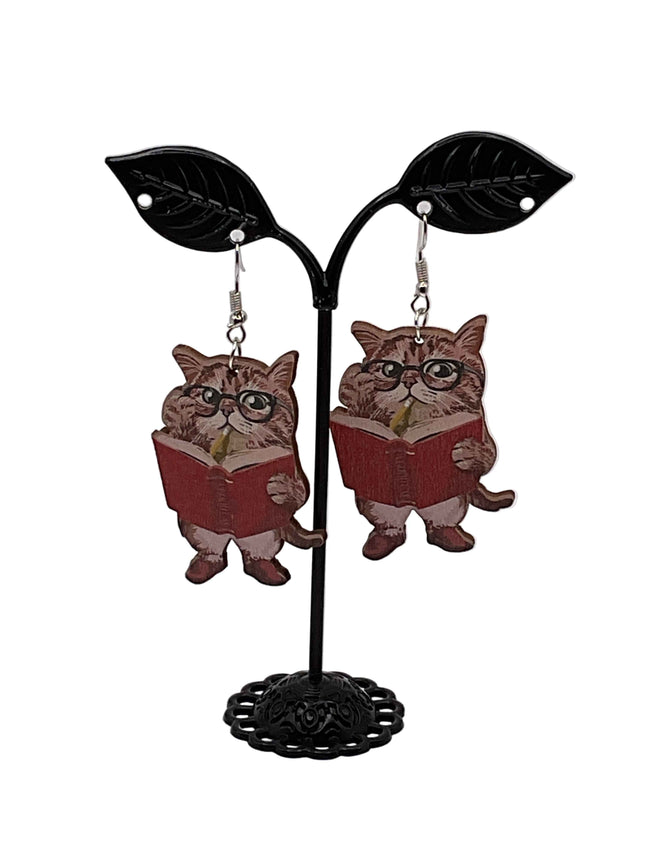 Cat earrings Hover Image