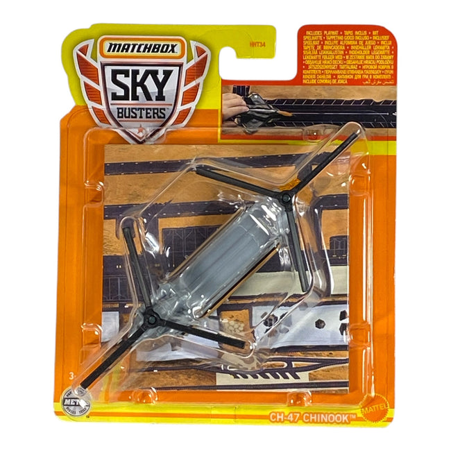 Matchbox CH-47 Chinook (Includes Playmat) - Sky Busters Series 16/33 - Collectors World Toys Hover Image