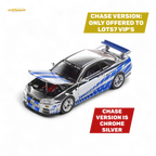 (Pre-Order) Demon King Auto Skyline GT-R R34 Z-Tune - Fast and Furious Paul Livery 1:64