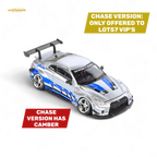 (Pre-Order) Demon King Auto GTR35 RR - Metal Blueberry Livery 1:64