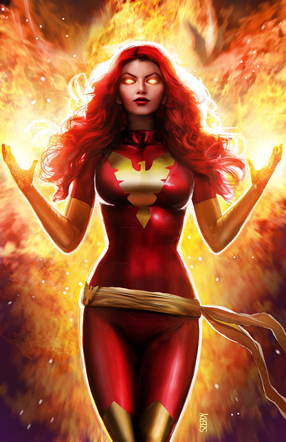 [Signed by Nathan Szerdy] X-MEN #101 FACSIMILE EDITION UNKNOWN COMICS NATHAN SZERDY EXCLUSIVE RED VIRGIN CONVENTION VAR [IN STOCK] - Collectors World Toys