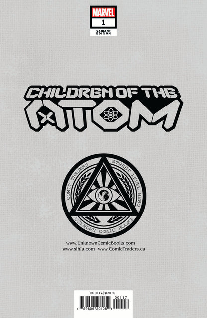 Children Of Atom #1 Unknown Comics Kael Ngu Exclusive Var (03/10/2021) - Collectors World Toys