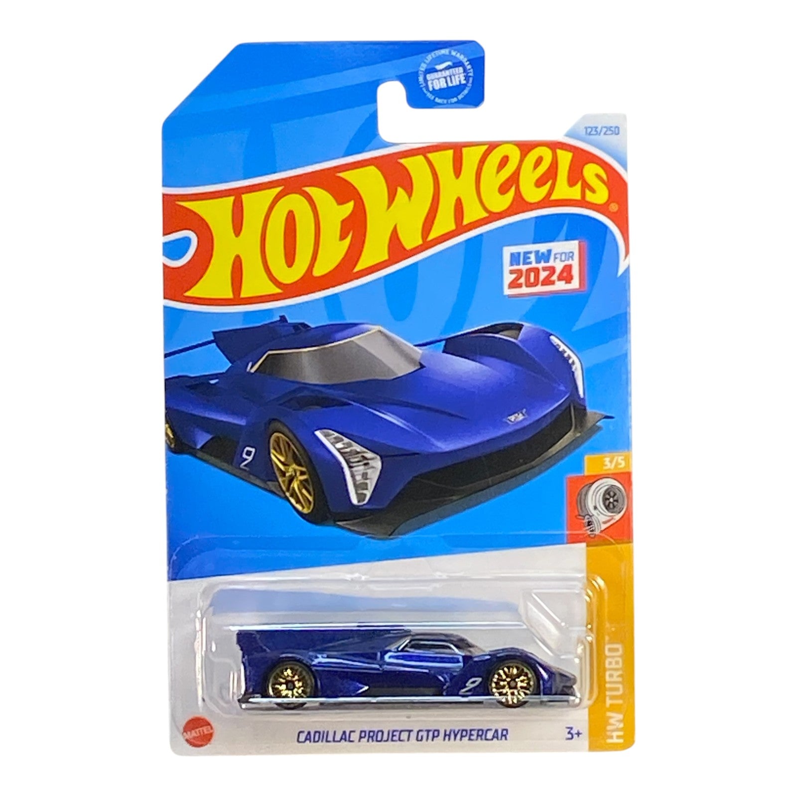 Hot Wheels Cadillac Project GTP Hypercar - Turbo Series 3/5