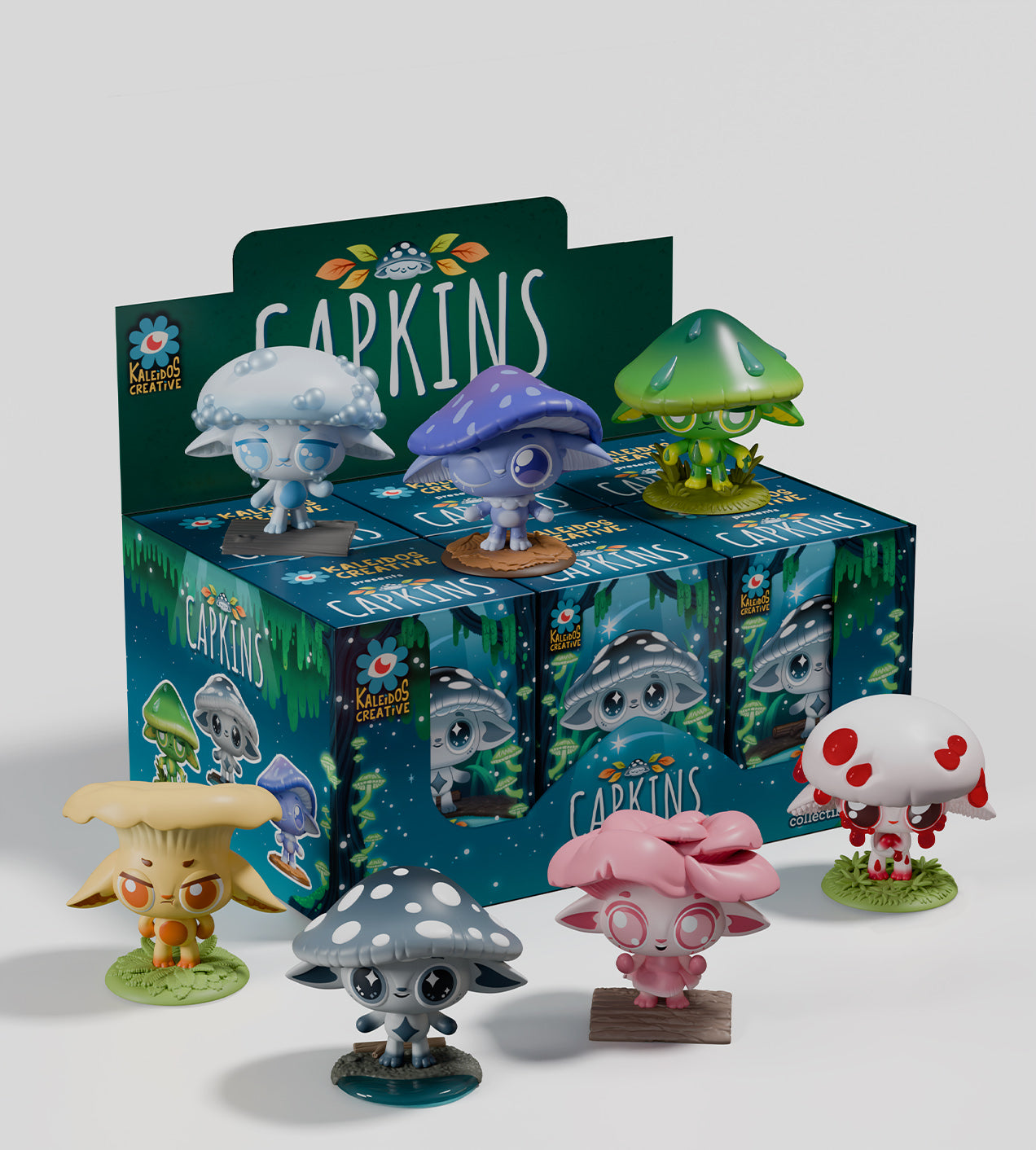 Kaleidos Creative: Capkins Series 2 Blind Box Main image