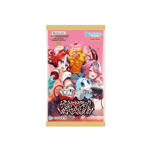 Hololive Official Card Game Ayakashi Vermillion Booster Pack Main image