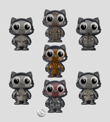 Catscans (Bare Bones) Blind Box (1 Blind Box)