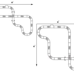 AFX - Champions Raceway 1:64 (HO Scale) Slot Car Race Set AFX22122