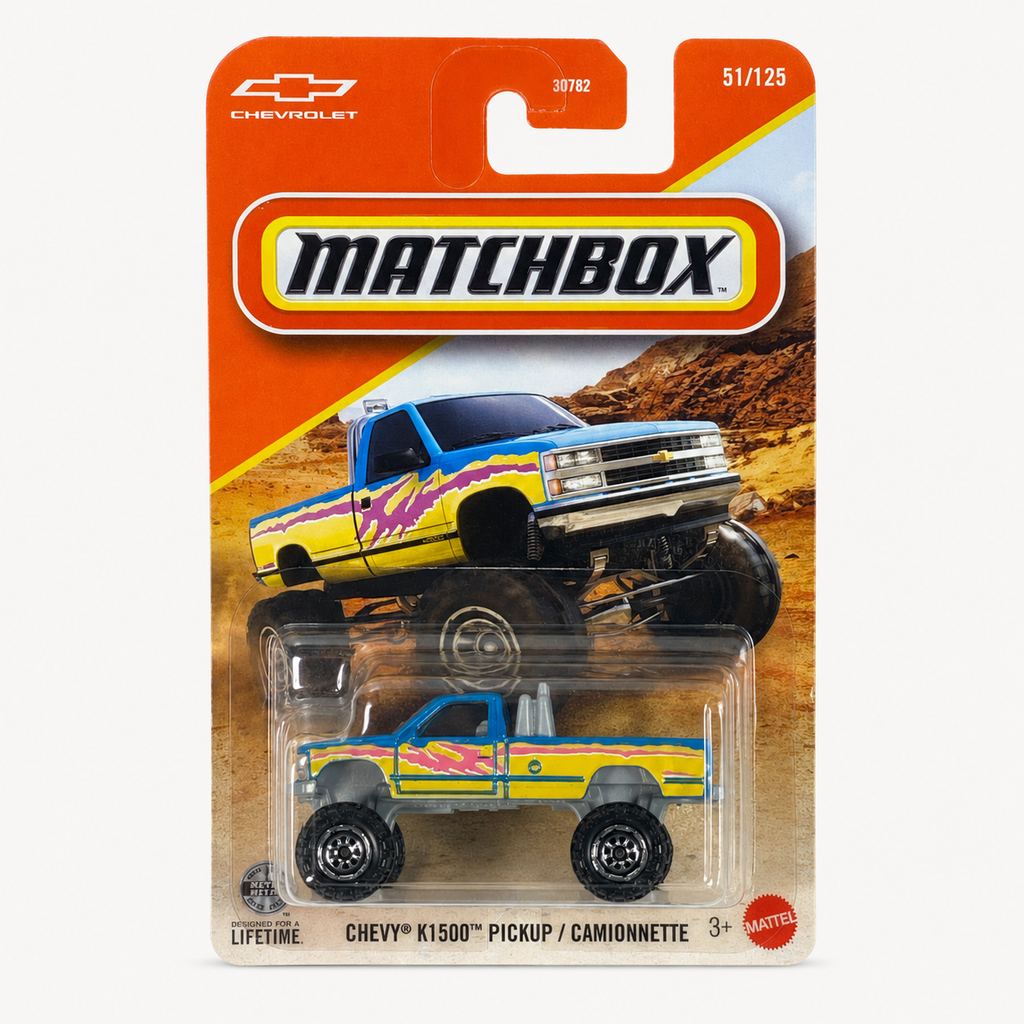 Matchbox Chevy K1500 Pickup / Camionnette | Matchbox Series 51/125