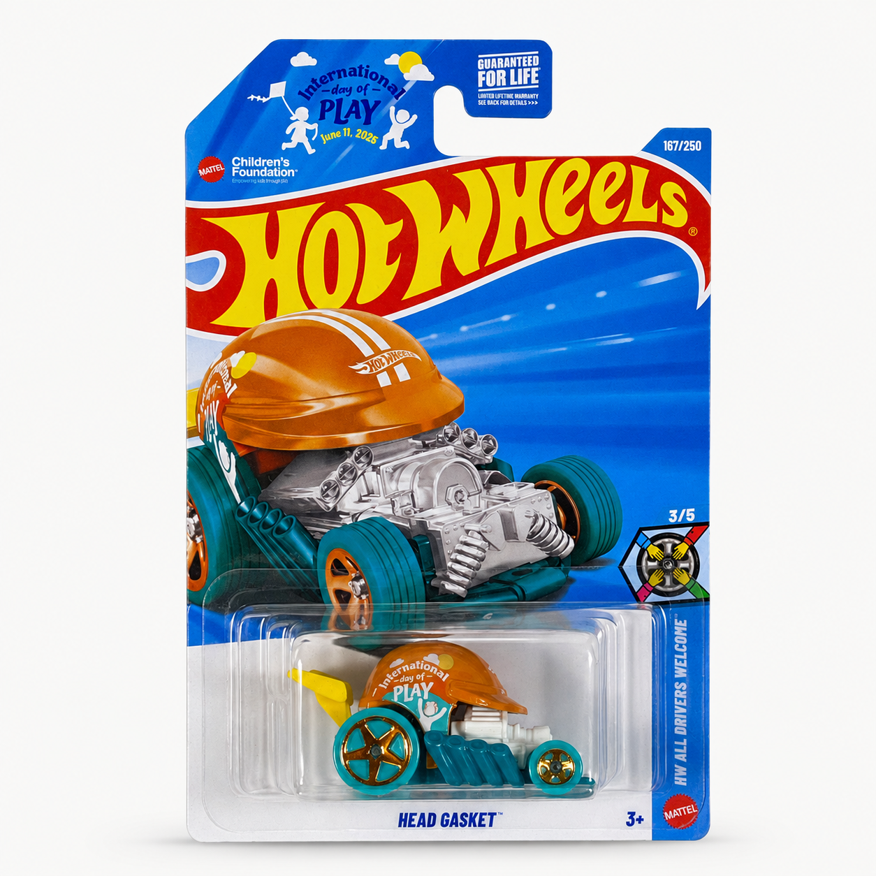 Hot Wheels Head Gasket | All Drivers Welcome Series 3/5