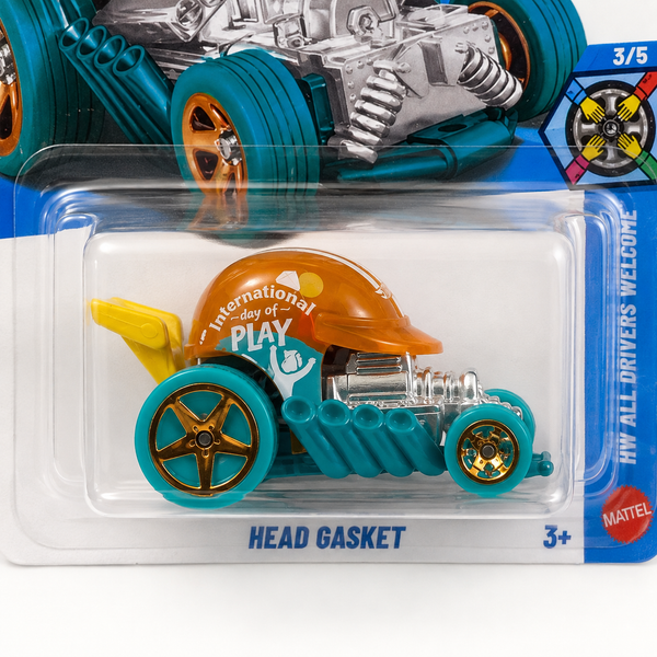 Hot Wheels Head Gasket | All Drivers Welcome Series 3/5