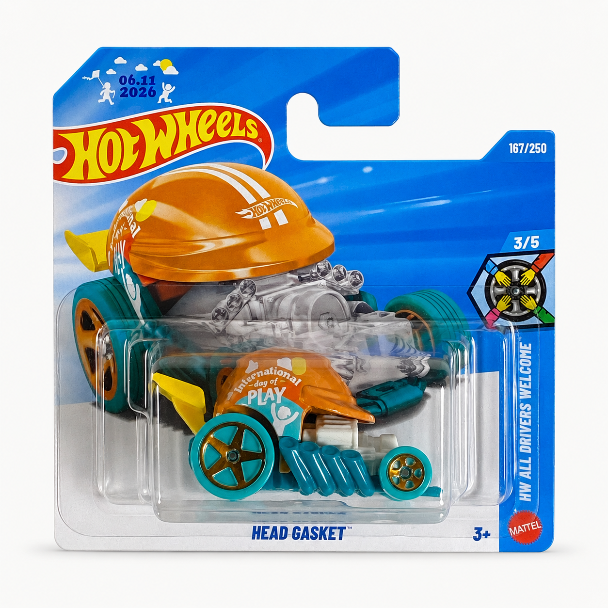 Hot Wheels Head Gasket | All Drivers Welcome Series 3/5 Main image