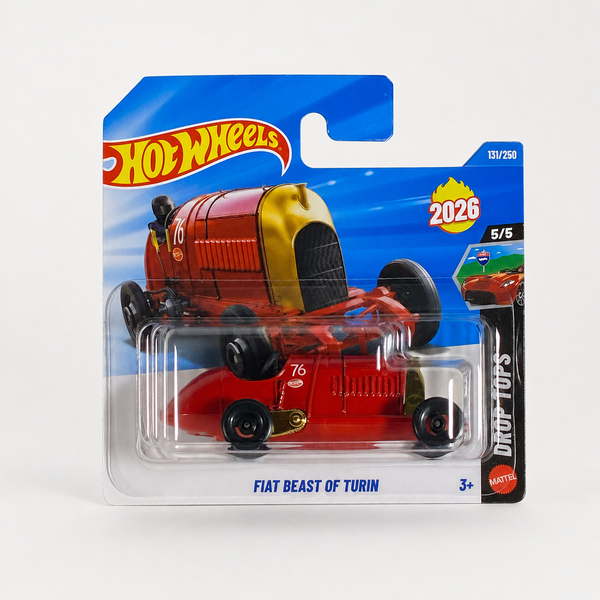 Hot Wheels Fiat Beast of Turin | Drop Tops Series 5/5