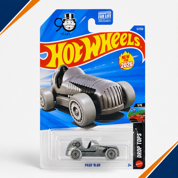 Hot Wheels Pass ’N Go 2026 | Drop Tops Series 1/5 - 5/250
