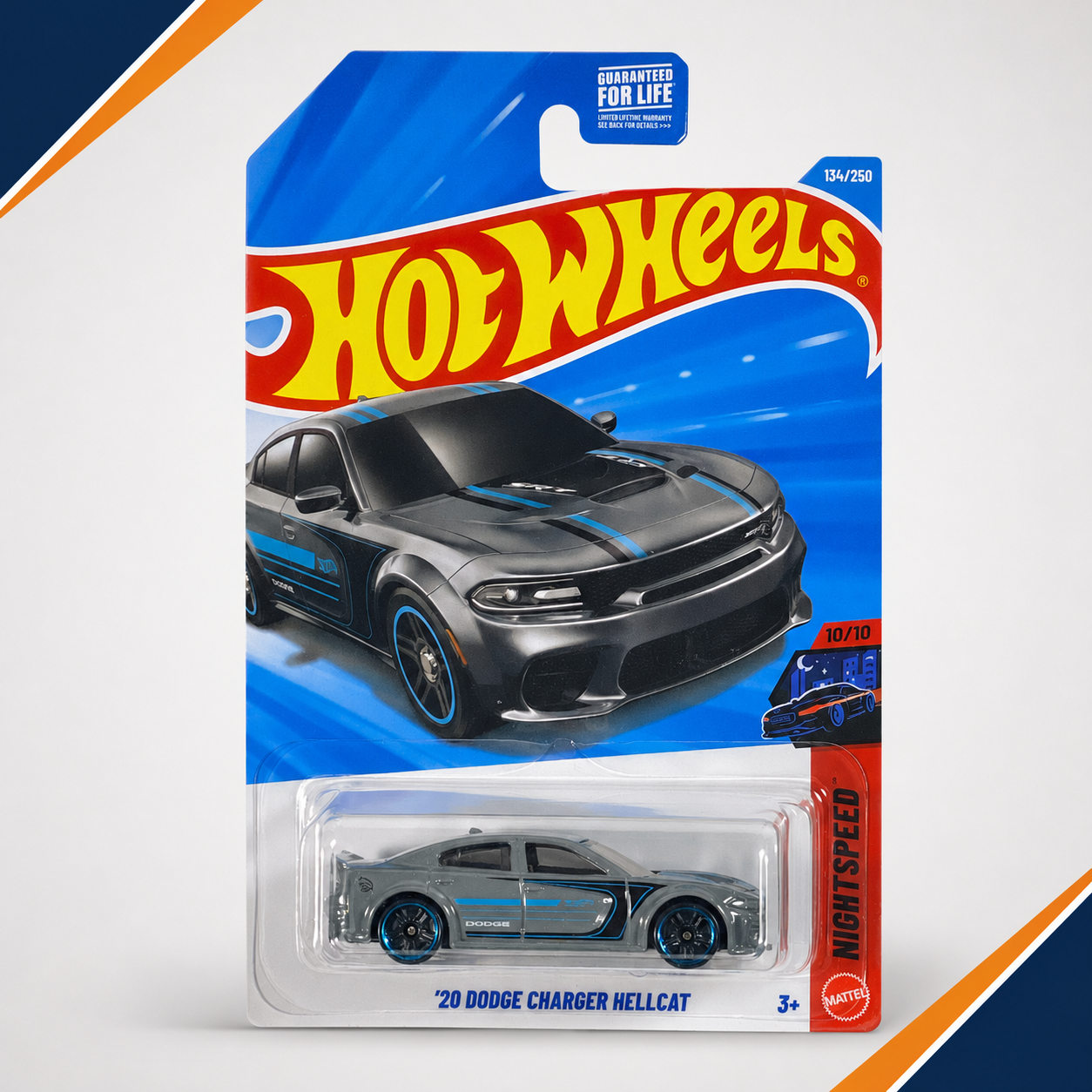 Hot Wheels '20 Dodge Charger Hellcat | Nightspeed Series 10/10 - 134/250 Main image