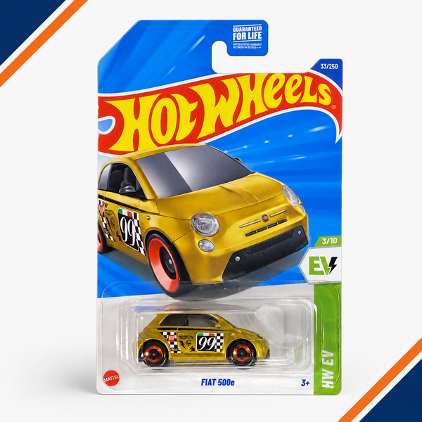 Hot Wheels Fiat 500e | EV Series 3/10 - 33/250