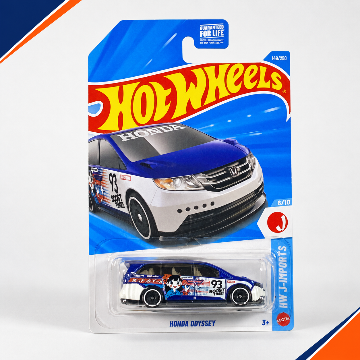 Hot Wheels Honda Odyssey | J-Imports Series 6/10 - 149/250 Main image