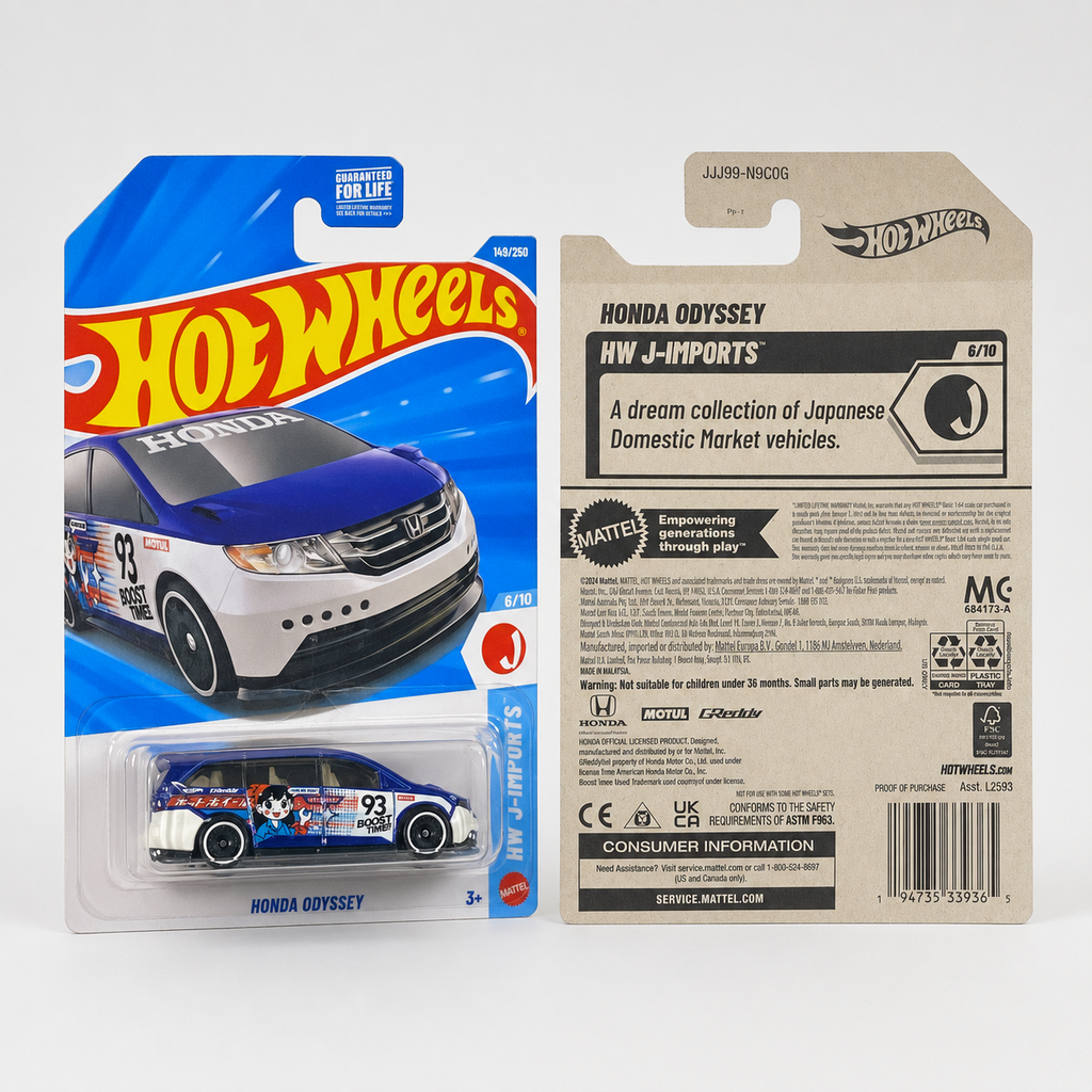 Hot Wheels Honda Odyssey | J-Imports Series 6/10 - 149/250