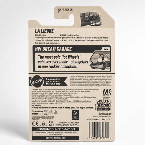 Hot Wheels La Liebre | Dream Garage Series 2/5 - 31/250