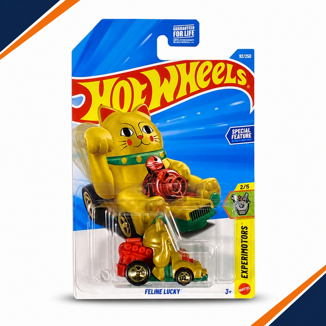 Hot Wheels Feline Lucky | Experimotors Series 2/5 - 92/250 Main image