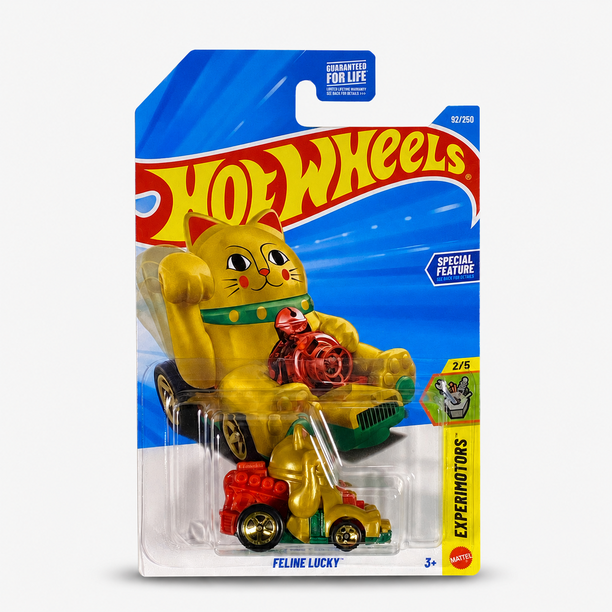 Hot Wheels Feline Lucky | Experimotors Series 2/5 - 92/250 Secondary image