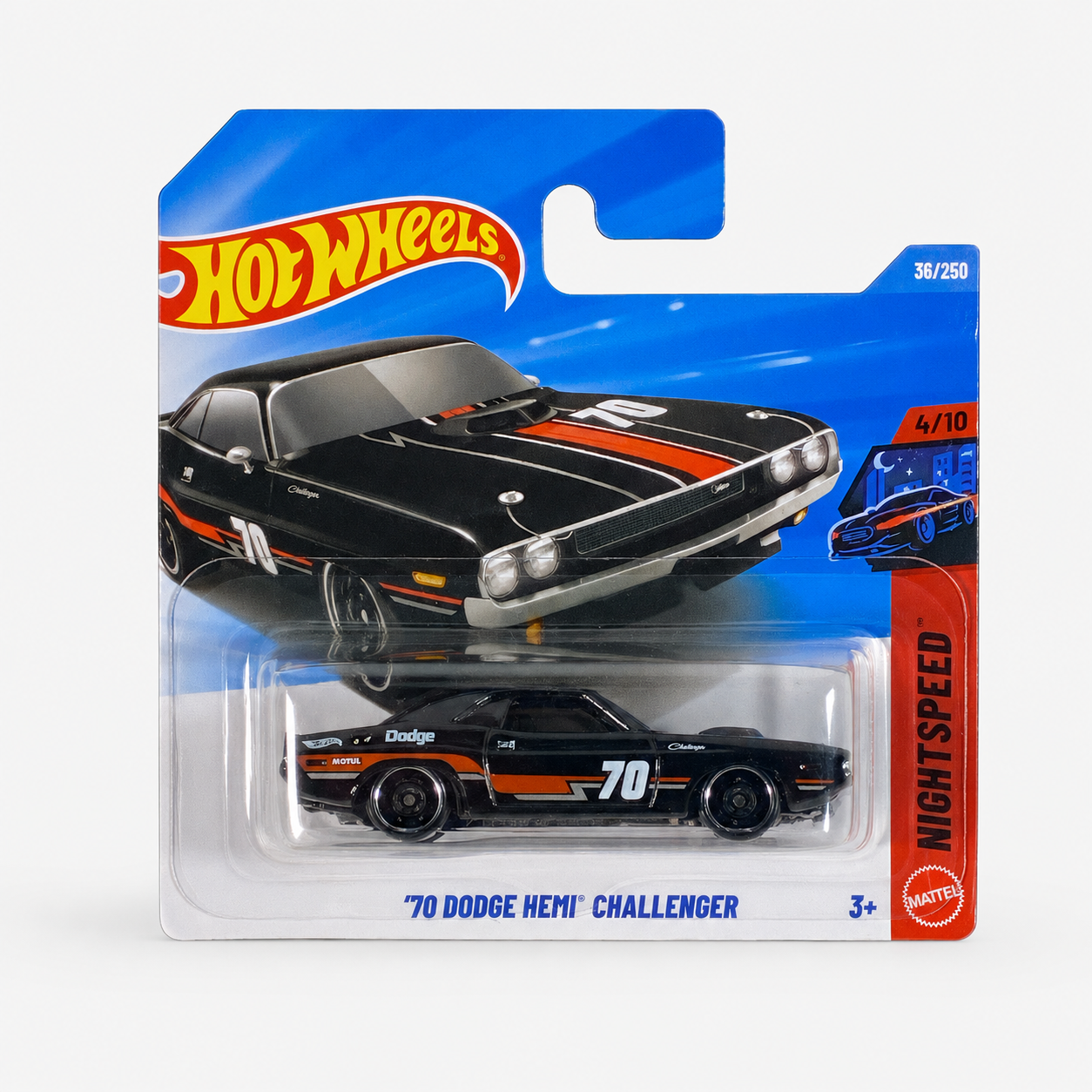Hot Wheels '70 Dodge Hemi Challenger | Nightspeed Series 4/10 Secondary image