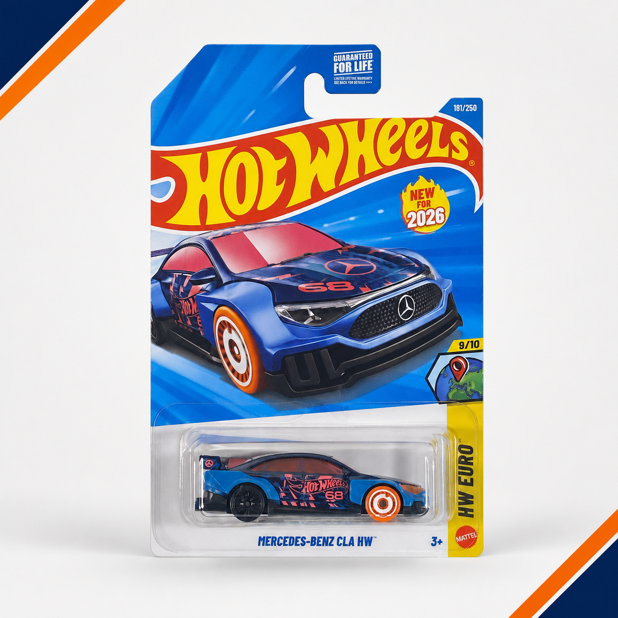 Hot Wheels Mercedes-Benz CLA HW | Euro Series 9/10 - 181/250