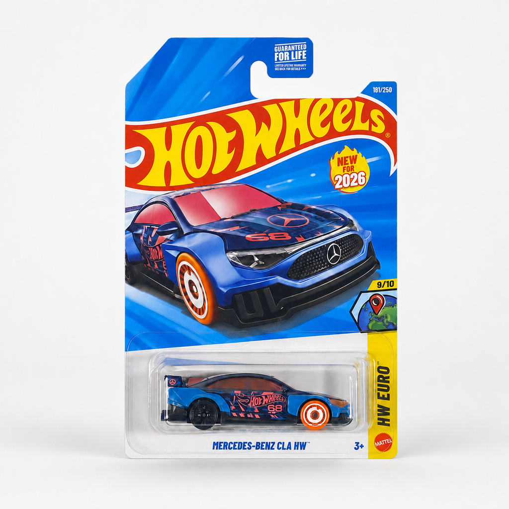 Hot Wheels Mercedes-Benz CLA HW | Euro Series 9/10 - 181/250