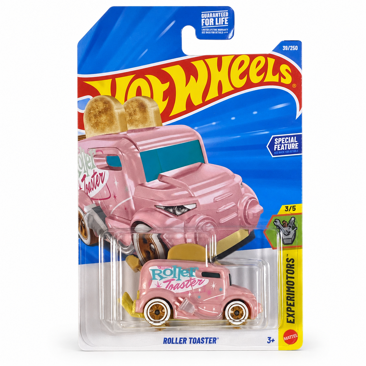 Hot Wheels Roller Toaster | Experimotors Series 3/5 - 39/250 Main image