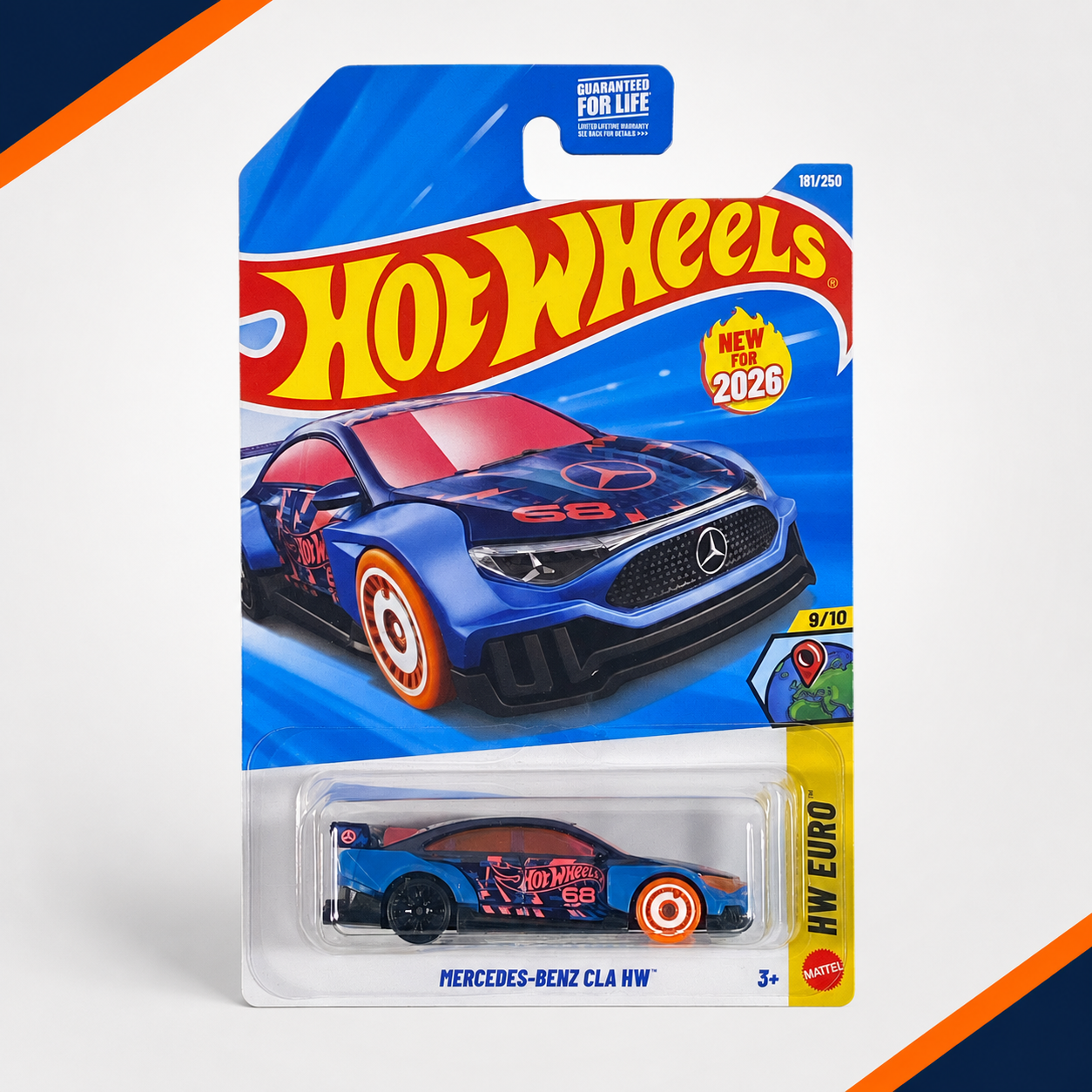 Hot Wheels Mercedes-Benz CLA HW | Euro Series 9/10 - 181/250 Main image