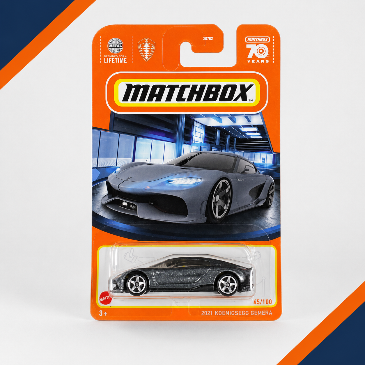 Matchbox 2021 Koenigsegg Gemera - Matchbox 70 Years Series 45/100 Main image