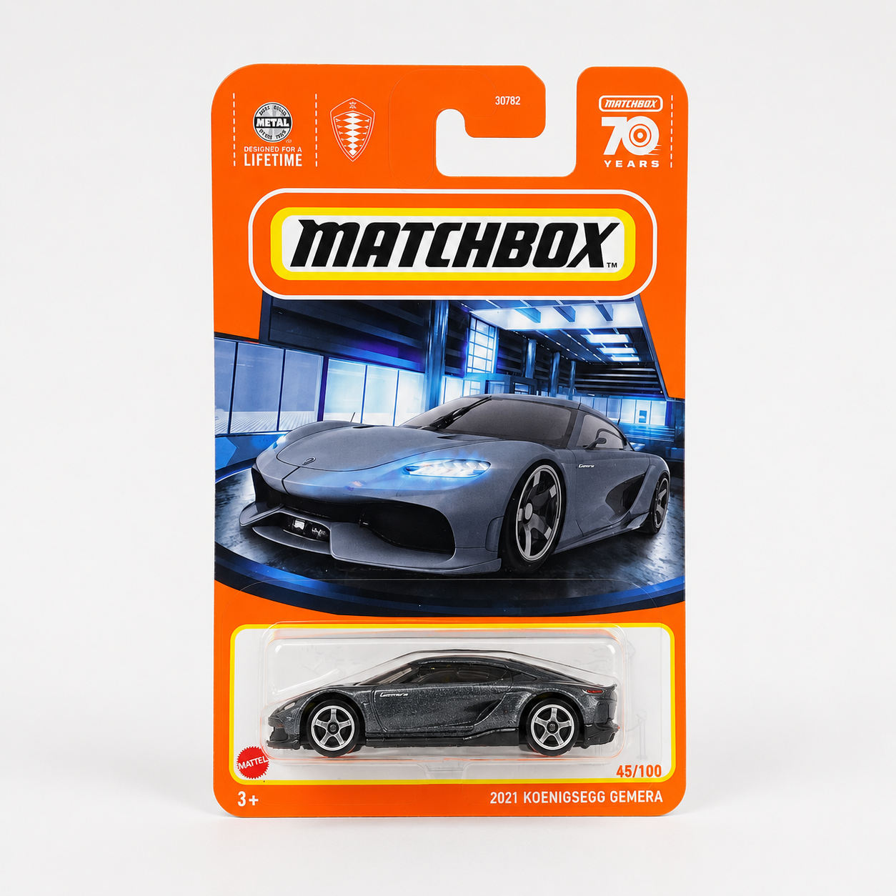 Matchbox 2021 Koenigsegg Gemera - Matchbox 70 Years Series 45/100 Secondary image