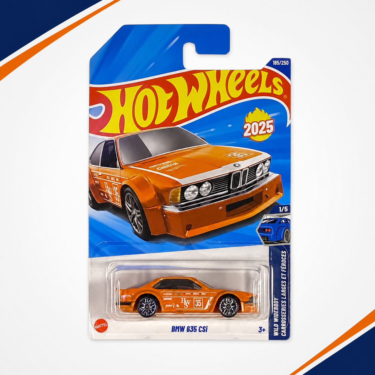 Hot Wheels BMW 635 CSi | Wild Widebody Series 1/5 Main image