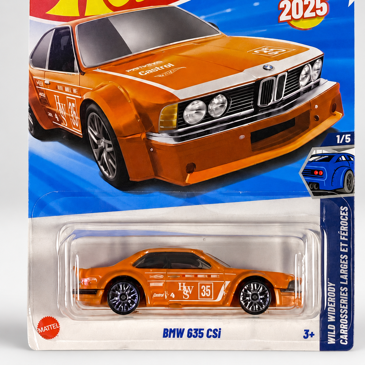 Hot Wheels BMW 635 CSi | Wild Widebody Series 1/5 Secondary image