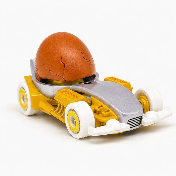 Hot Wheels EggShelleRacer | Drag Racers Series 4/10