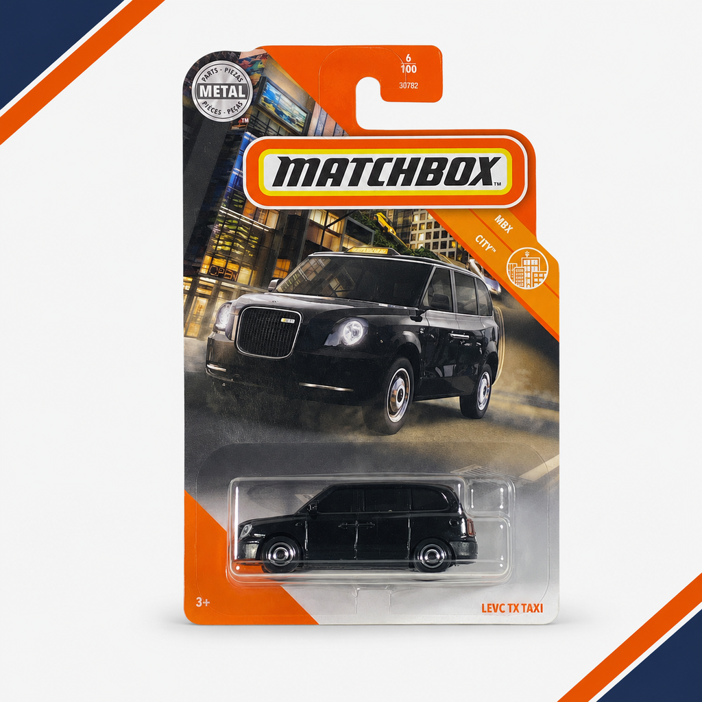 Matchbox Levc TX Taxi | MBX City Series 6/100