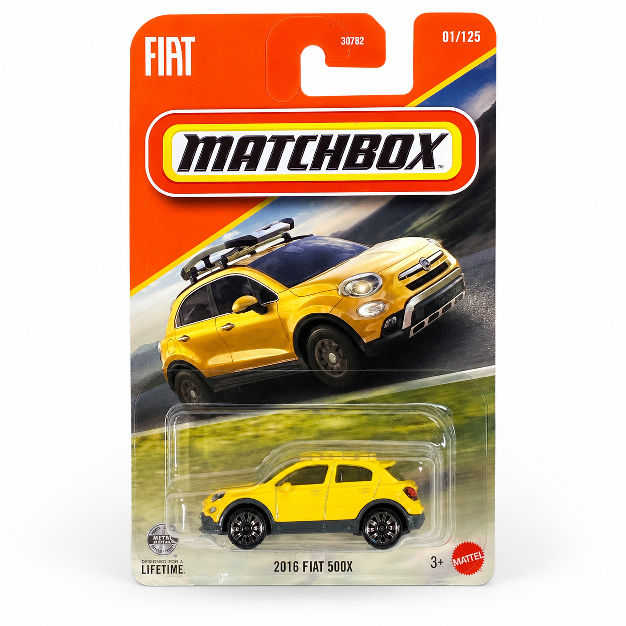 Matchbox 2016 Fiat 500X | 2026 Matchbox Series 01/125 Secondary image