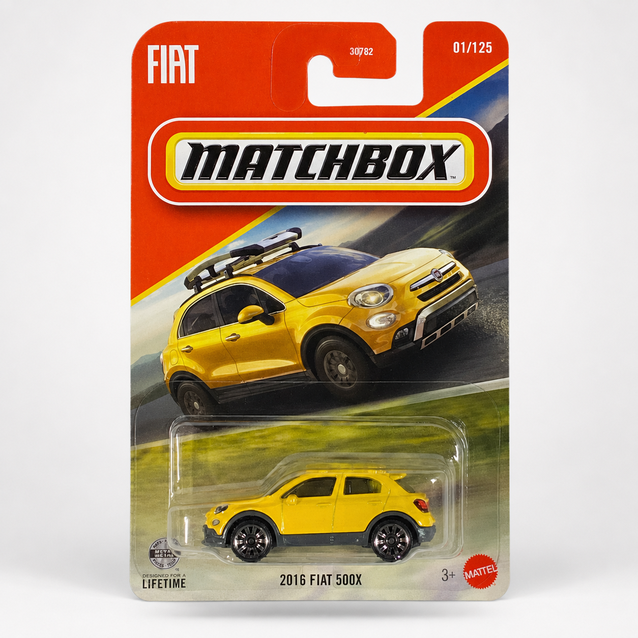 Matchbox 2016 Fiat 500X | 2026 Matchbox Series 01/125 Main image