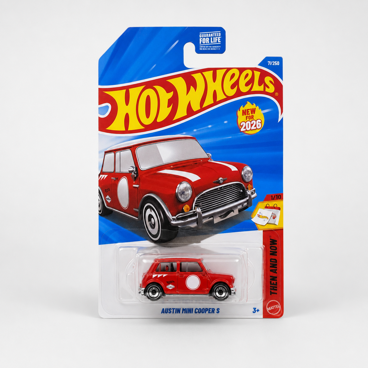 Hot Wheels Austin Mini Cooper S | Then and Now Series 1/10