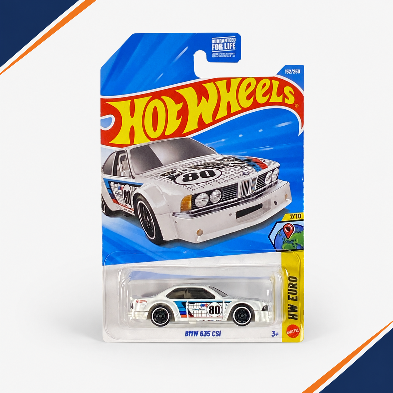 Hot Wheels BMW 635 CSi | Euro Series 7/10 Main image
