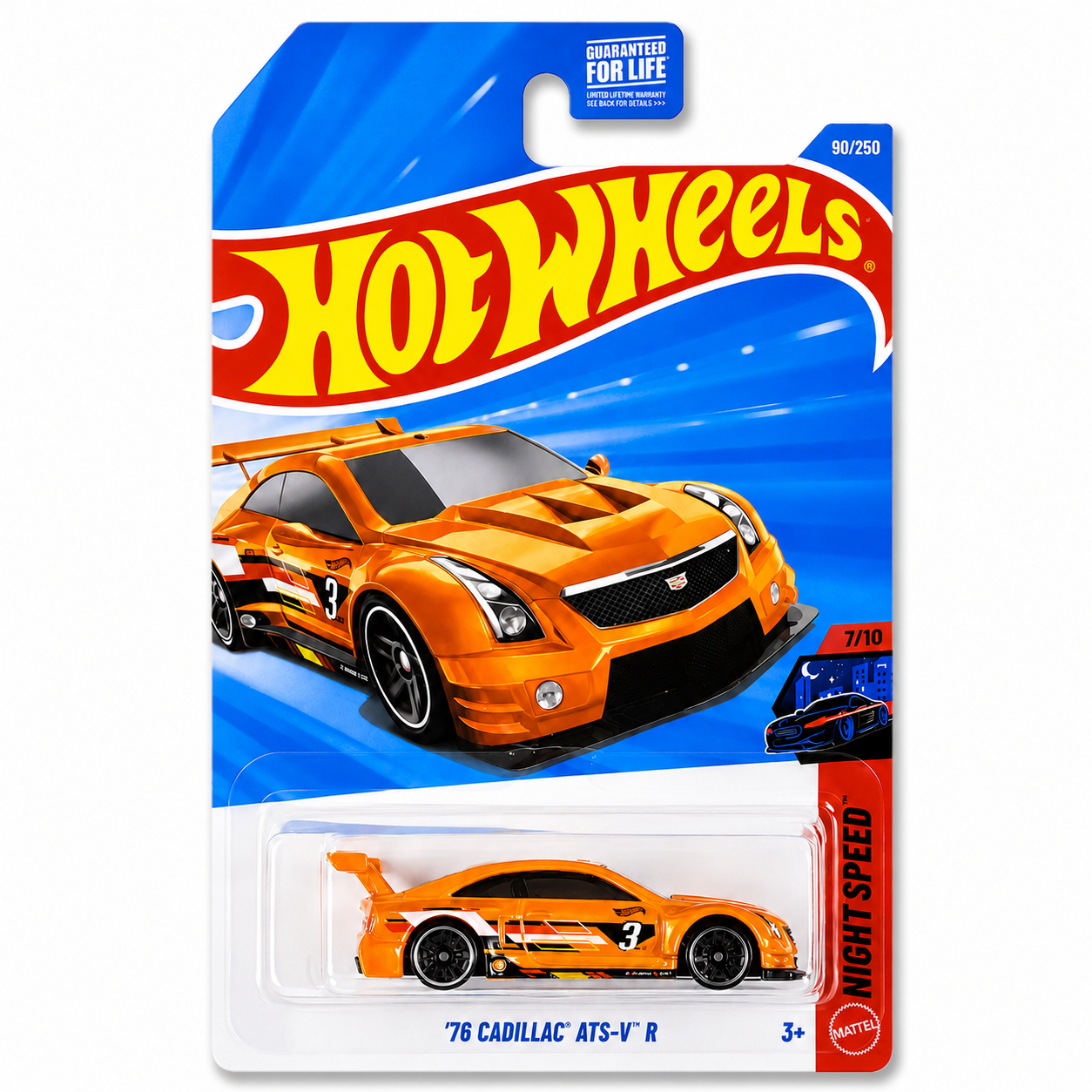 Hot Wheels ’16 Cadillac ATS-V R | Nightspeed Series 7/10 Main image