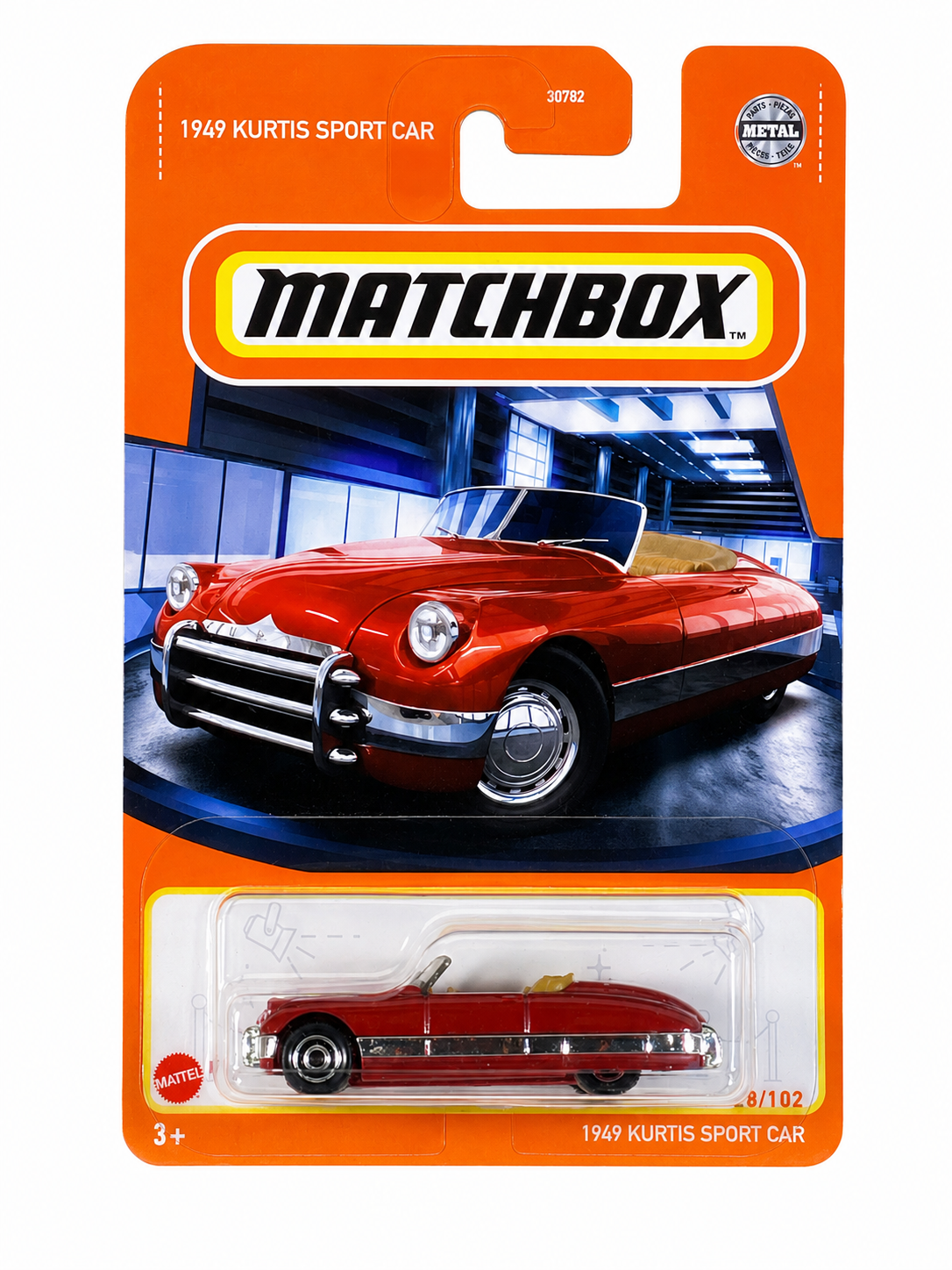 Matchbox 1949 Kurtis Sport Car | Matchbox Series 28/102 Main image