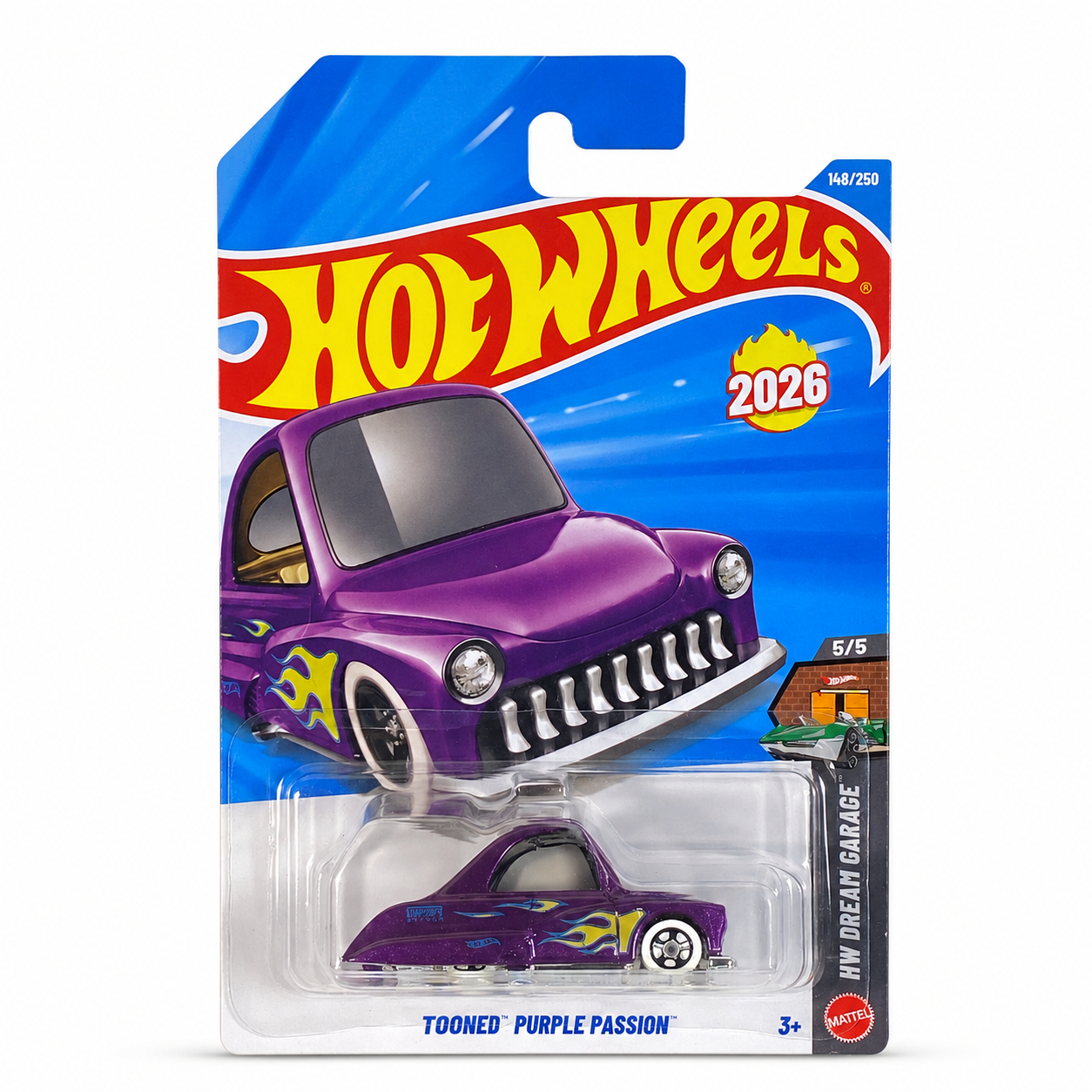 Hot Wheels Tooned Purple Passion | Dream Garage Series 5/5 Main image