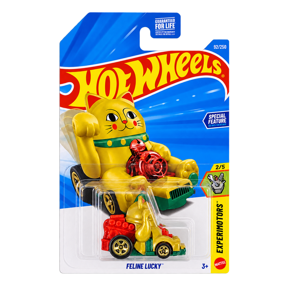 Hot Wheels Feline Lucky | Experimotors Series 2/5 Main image
