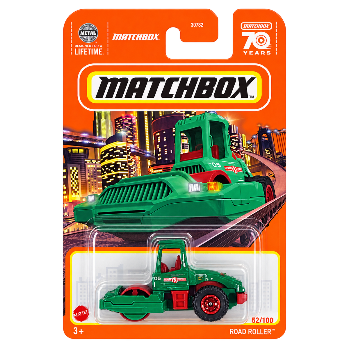 Matchbox Road Roller | Matchbox 70 Years Series 52/100 Main image