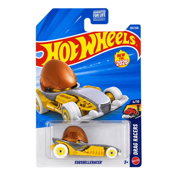 Hot Wheels EggShelleRacer | Drag Racers Series 4/10