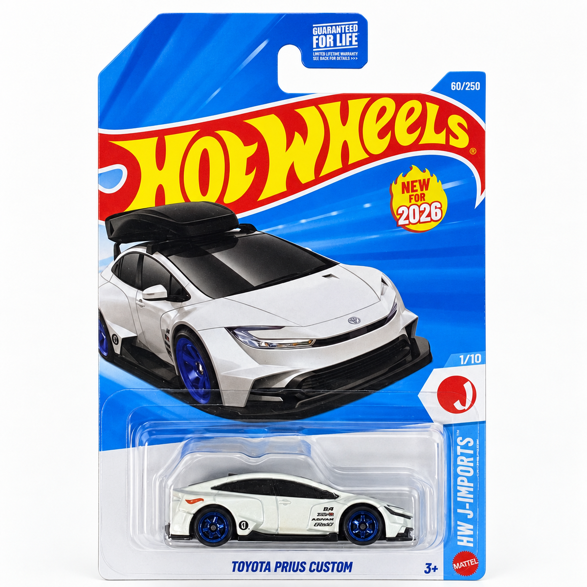 Hot Wheels Toyota Prius Custom | J-Imports Series 1/10 Main image
