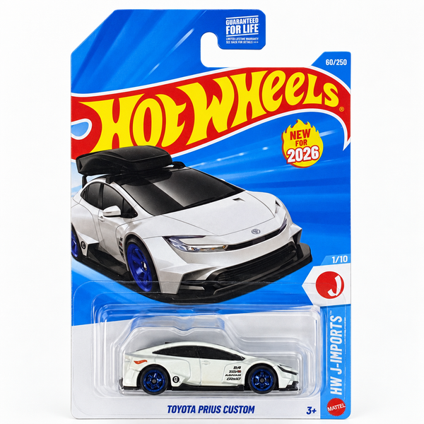 Hot Wheels Toyota Prius Custom | J-Imports Series 1/10