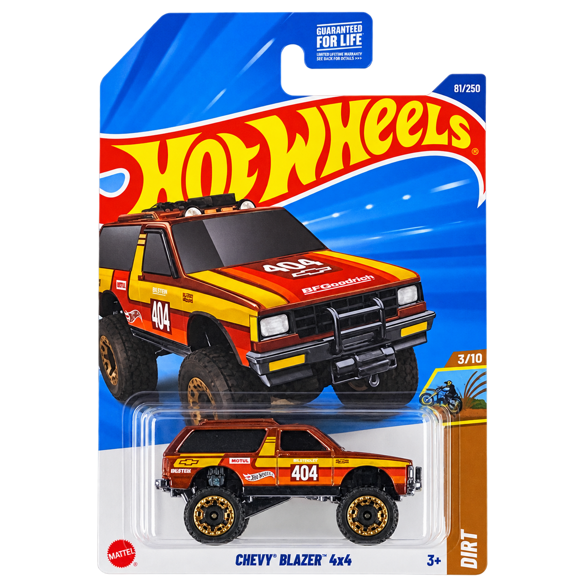 Hot Wheels Chevy Blazer 4x4 | Dirt Series 3/10