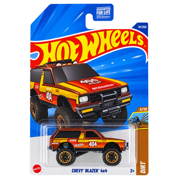 Hot Wheels Chevy Blazer 4x4 | Dirt Series 3/10